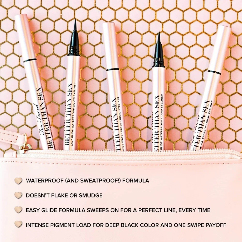 Better Than Sex Easy Glide Waterproof Liquid Eyeliner - Black